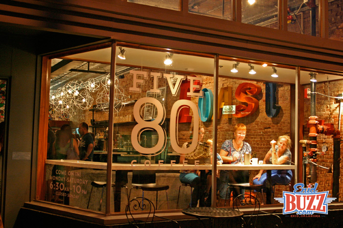 Five80 Coffeehouse in Enid