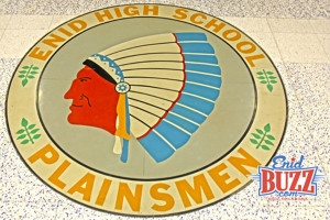 Enid High Plainsmen Logo