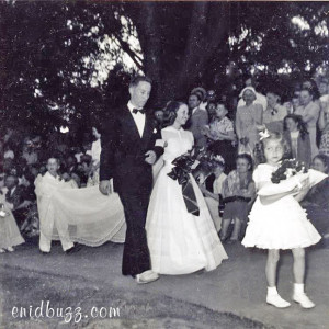 May Fete Queen and Herald