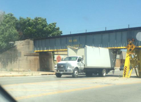 Maine Street Bridge In Enid
