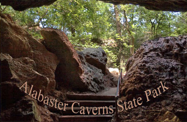alabaster Caverns Oklahoma