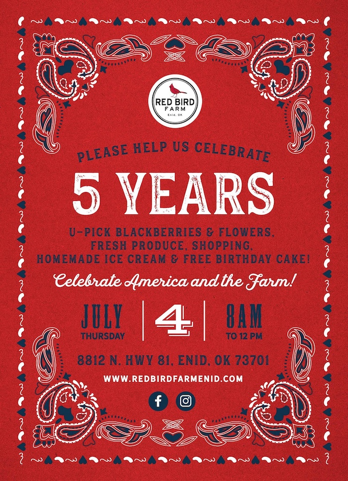 Red Bird Farm Celebration Enid Buzz