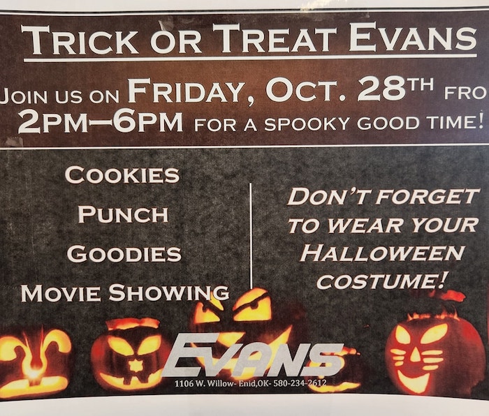 Evans Trick or Treat Enid Buzz