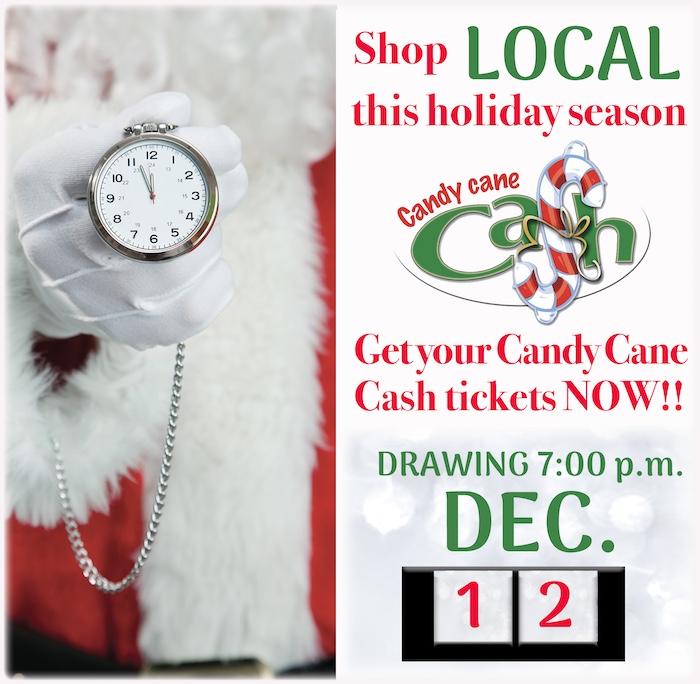 Candy Cane Cash Drawing Enid Buzz